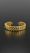 Chunky Gold Collar Necklace | Bold Statement Jewellery